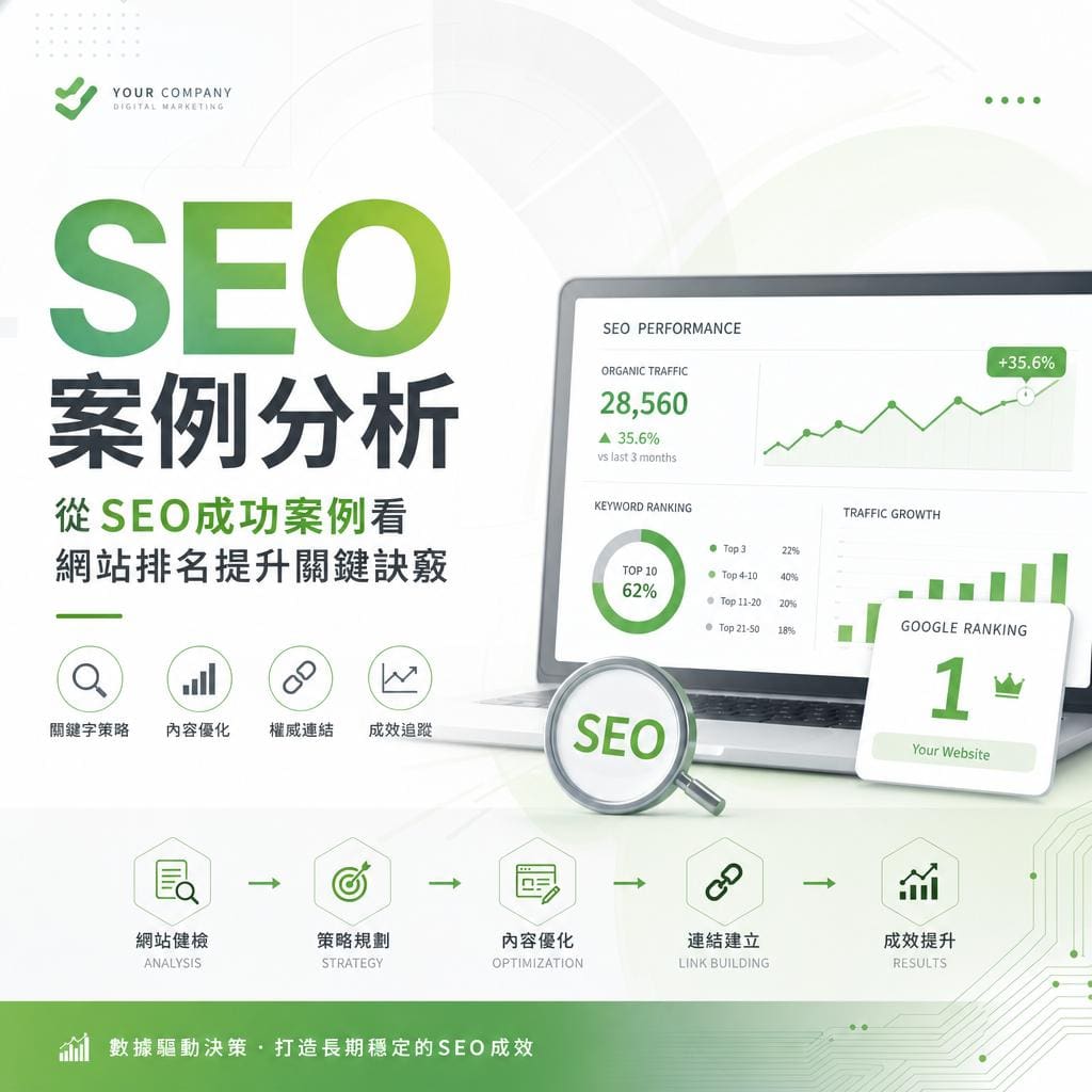seo案例分析：從SEO成功案例看網站排名提升關鍵訣竅